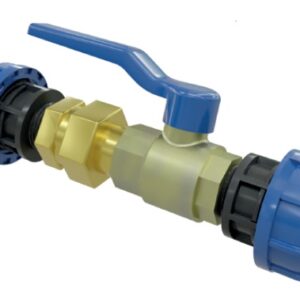 3 Piece Connection With Ball Valve